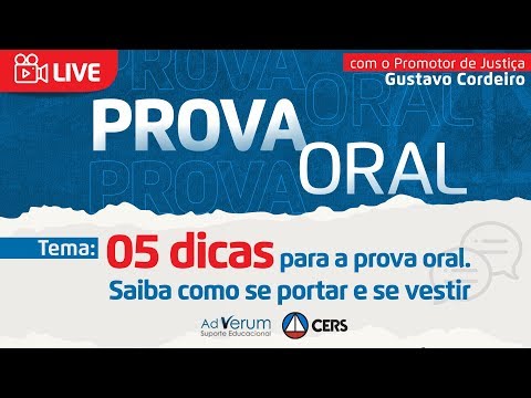 5 dicas para a Prova Oral: saiba como se portar e se vestir!