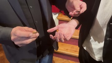 Magnetic Scotch and Soda Coin Trick by Tango Magic