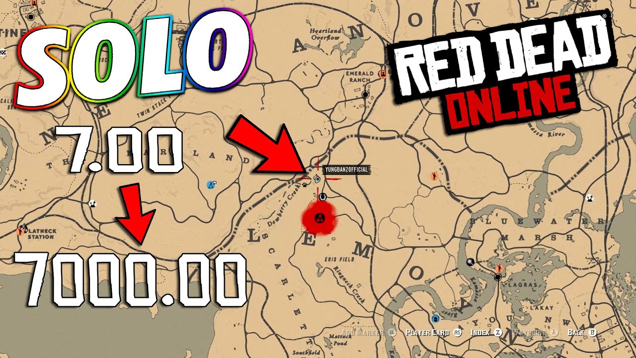 Como usar o MAPA DE COLECIONADOR no Red Dead Online - Melhor grind de  dinheiro e XP? 