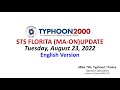 STS FLORITA (MA-ON) Update - Tuesday, 08/23/22 (English Ver)