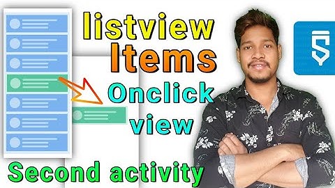 listview item data show in second activity sketchware/ Aauraparti