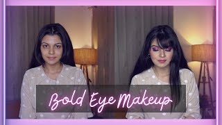 Bold Eye Makeup Tutorial Step By Step Easy Party Festival Eye Makeup 