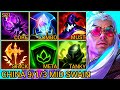 SWAIN Mid Lane Is So Strong To Play Against - China Wild Rift New Meta Build & Runes By Tiarty