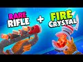 I built a super weapon with a fire crystal  draconite vr gameplay