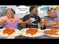 ACTING SPOILED & BEING DISRESPECTFUL ON MY AFRICAN DAD *it went too far | RICE & STEW MUKBANG