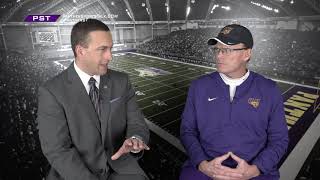Mark Farley interview, UNI beats Lamar(FCS Playoffs) - Nov. 30, 2018(2 of 3)