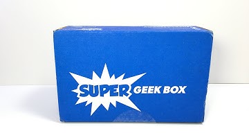 Unboxing: Super Geek Box - MAY 2016 - HERO