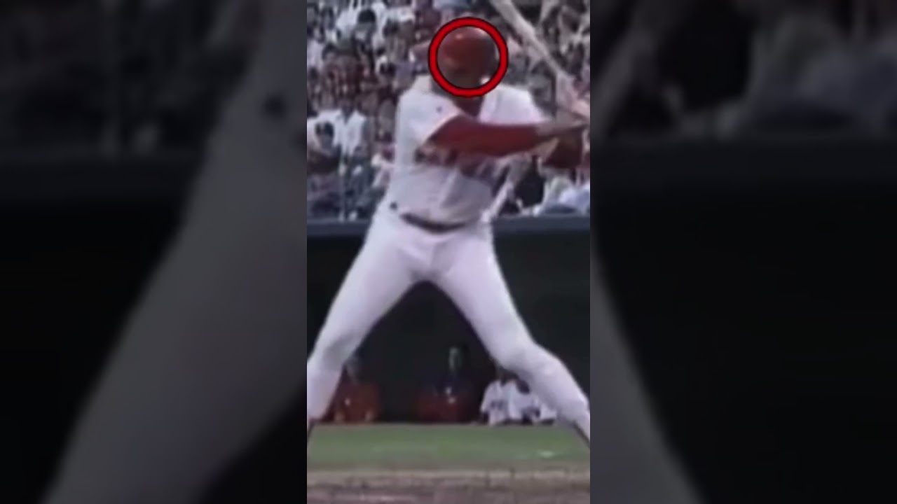 Will Clark driving back hip to the baseball