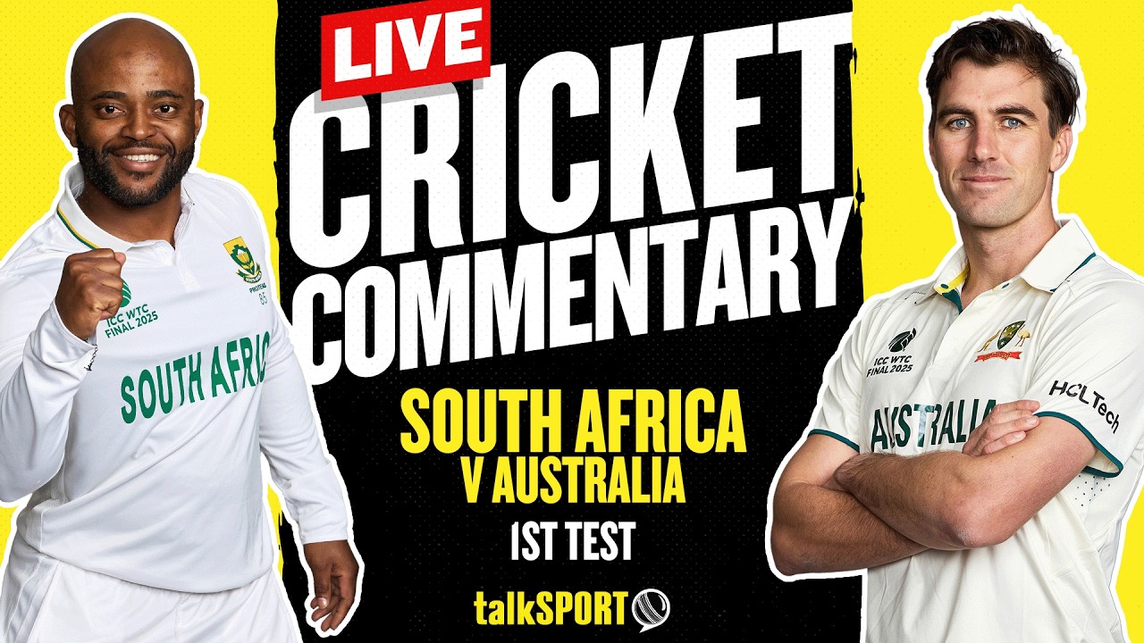 LIVE Test Match Cricket | South Africa v Australia | First Test - Day Two | Durban