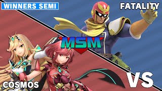 Offline MSM 240 - Cosmos (Mythra\/Pyra) VS Fatality (Captain Falcon) Winners Semis