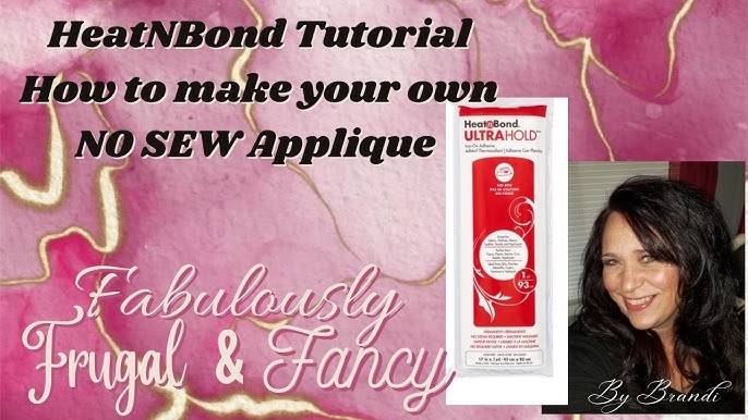 Why we use Heat n Bond Lite in machine embroidery applique 