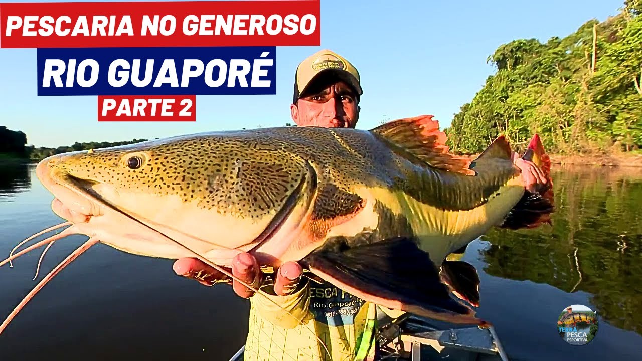 PESCARIA DOS GIGANTES CARNÍVOROS QUE VIVEM NO FUNDO DO RIO GUAPORÉ NA AMAZÔNIA