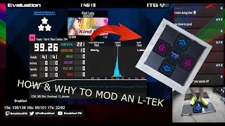 How & Why to Mod an l-tek dance pad for ITG / DDR