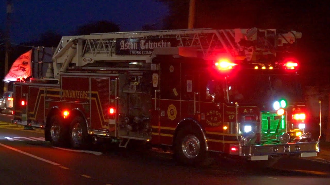 Garden City Fire Company Ladder 65 & Aston Township Fire Department