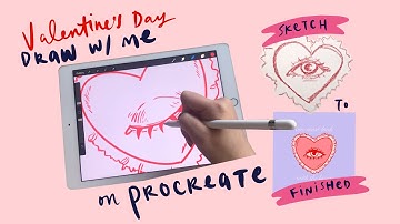 drawing hearts from sketch to finish 🌹💘Valentine