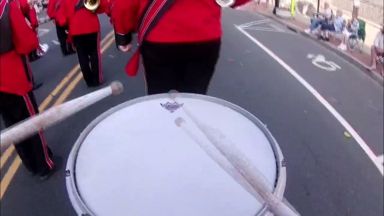 St Peter's Drum Corps Memorial Day Snare Drum View 2023 New Britian, CT