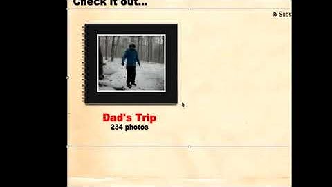 Creating a Photo Album in iWeb: Part 2