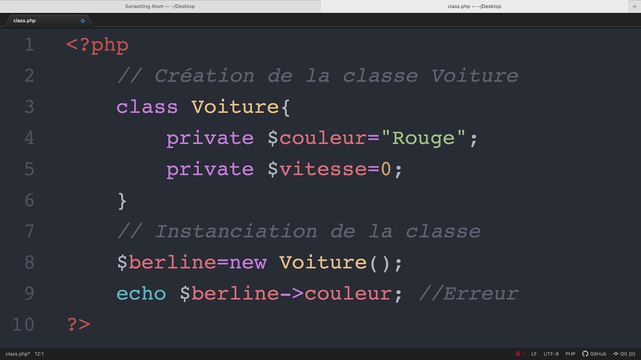 Garder Une Instance De Class Php En Refraichissant La Page Short video - Classe et instance de classe (POO) - YouTube
