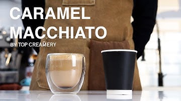 How To Make Caramel Macchiato | Small Business Idea Guide | TOP Creamery