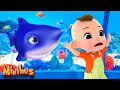 Baby Shark + More Animals Songs for Kids &amp; Nursery Rhymes | Minibus
