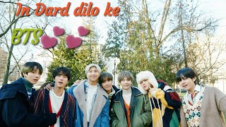 BTS-- in Dard dilo ke ❤️ Korean hindi mix version 💜 requested mv ❣️🇰🇷🇮🇳
