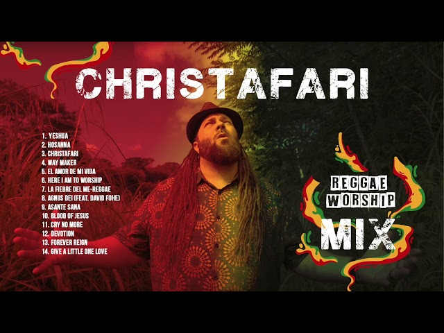 CHRISTAFARI Best Reggae Remix Popular Christian Gospel Song Collection | Reggae Cristão 2022 🎤 class=