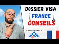 Dossier visa tudiants france conseils et erreurs  viter