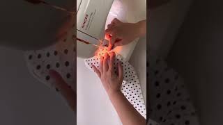 The Easiest DIY Scarf You’ll Ever Sew 🧣#PatternCutting #SewingPatterns #Dressmaking #SewingTutorial