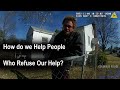 Homeless and addicted to drugs, Refuses Help