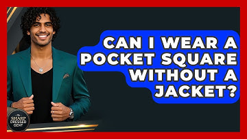 Can I Wear A Pocket Square Without A Jacket? - The Sharp Dressed Gent