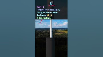 Engineers Shocked: AI Designs Better Wind Turbines 💨⚡ #RenewableAI #WindEnergy #ai #youtube PART