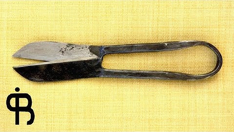 Forging scissors from one piece