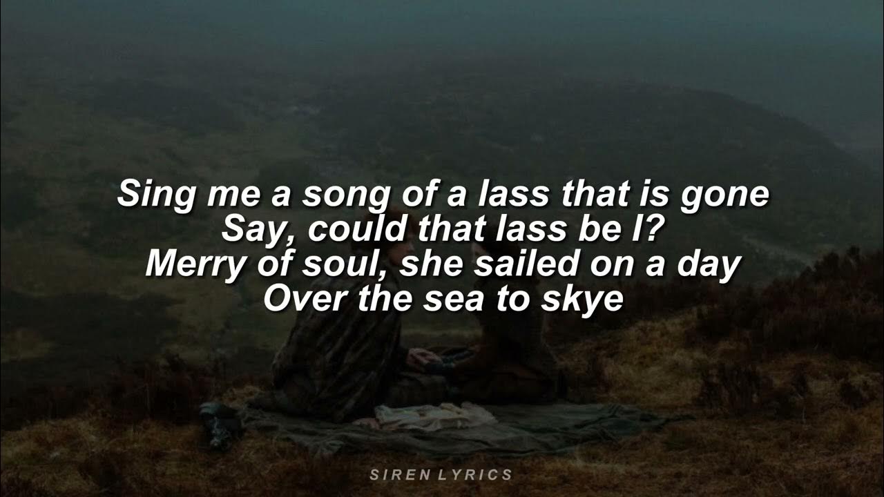 the skye boat song, outlander // bear mcCreary (lyrics) YouTube the skye boat song, outlander // bear mcCreary (lyrics) YouTube