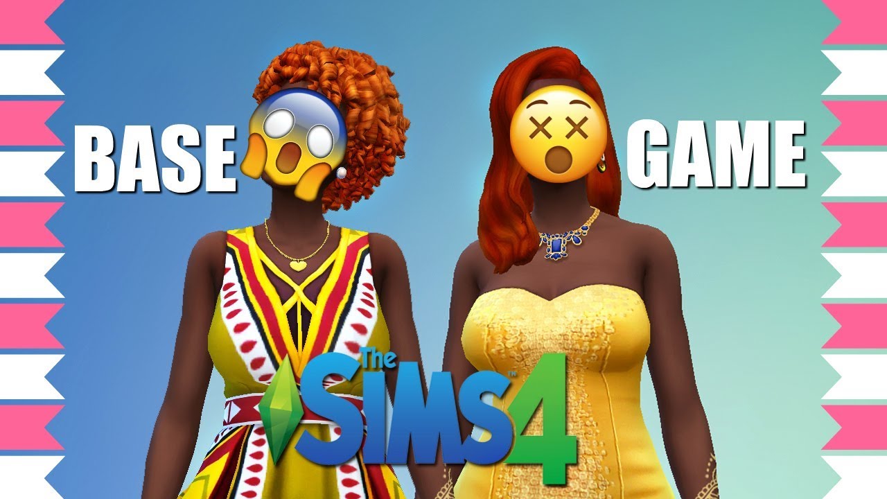 SIMS 4 NO CC CREATE A SIM CHALLENGE 🎮BASE GAME ONLY [ ep 1] - YouTube
