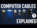 Different Types Of Computer Cables Explained
