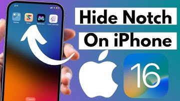 How To Hide Notch on iPhone | Hide Dynamic Island iOS 16
