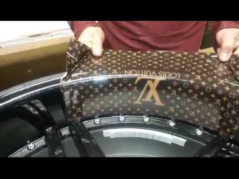 louis vuitton vinyl car wrap