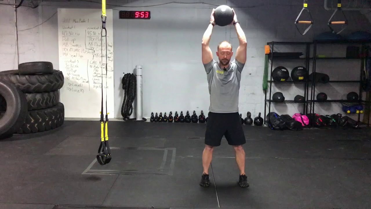 How to Perform the Med Ball Slam - YouTube