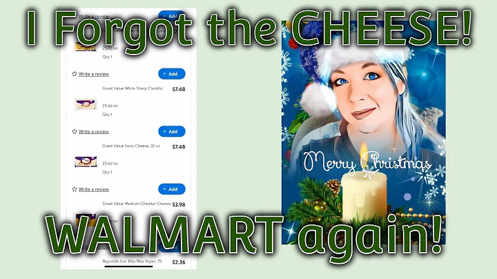 DITL ~ WALMART ~ I FORGOT the CHEESE!