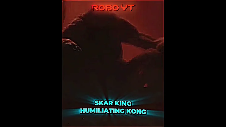 KONG IGNORED SKAR KING 🥶😈 #shorts #fyp #godzilla #monsterverse