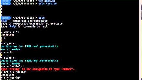 TypeScript Variables