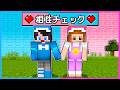 2人の相性を測定してみた結果！？マインクラフト👦🏻👧🏻【 マイクラ / Minecraft  】 image