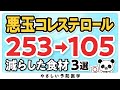 【最新】悪玉コレステロールを下げる食品３選