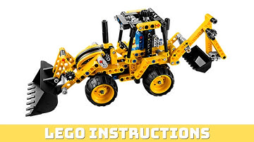 LEGO instructions | Technic | 42004 | Mini Backhoe Loader