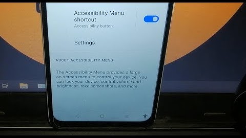 how to show accessibility menu shortcut in realme narzo 50i mobile