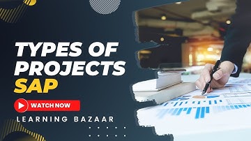 Different types of projects in SAP