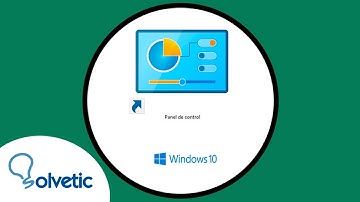📌 CREAR ACCESO DIRECTO PANEL de CONTROL Windows 10 ✔️