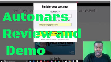 Autonars Review Demo and Bonus