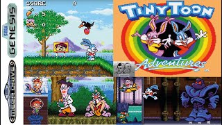Tiny Toon Adventures: Busters Hidden Treasure Mega Drive / Genesis - C&M Playthrough