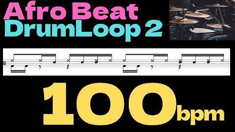 Tony Allen Afro Beat Only Drum Loop2 100bpm